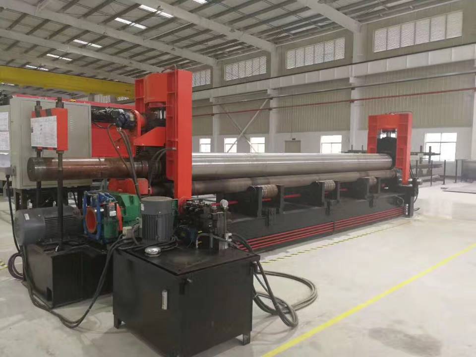Máquina laminadora de placas de 3 rollos de rollo superior universal W11S