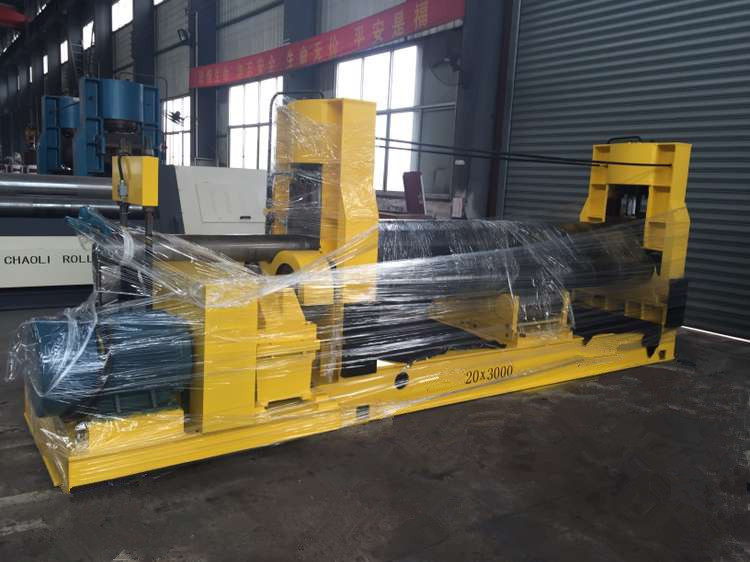 Máquina laminadora de placas hidráulica simétrica de 3 rodillos W11Y